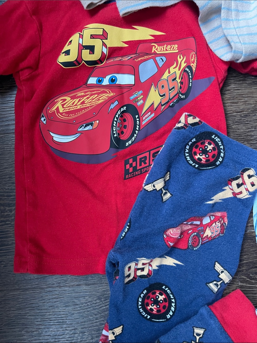 Toddler Boys Kids Pajama Set size 3T pajama bundle - Picture 5 of 14